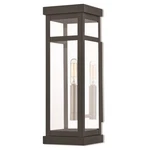 Livex Hopewell Light Outdoor Wall Lantern In Black, 5"W 15"H 20703-04. Fixed Price $339.96.