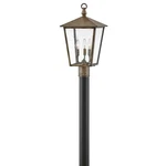 Hinkley Lighting Huntersfield Outdoor Pier Mount Burnished Bronze - 14061BU. Fixed Price $529.00.
