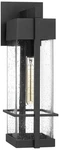 Quoizel Wynn 18 3/4" High Earth Black Outdoor Wall Light. Fixed Price $239.99.