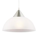 Globe Electric Amaris 18.5" Brushed Nickel Pendant Ceiling Light. Fixed Price $61.59.
