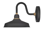 Textured Black Led Outdoor Lantern From The Foundry Classic Collection. Fixed Price $229.00.