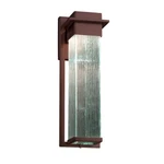 Justice Design Led Fusion Pacific Large Sconce, BRONZE/RAIN-FSN-7544W-RAIN-DBRZ. Fixed Price $280.00.