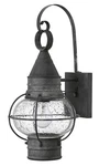 Hinkley Lighting 2200 Cape Cod 18" Tall Outdoor Wall Sconce - Aged Zinc. Fixed Price $220.15.