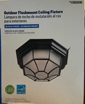 Portfolio Outdoor Flushmount Ceiling Led Fixture #1085695. Fixed Price $25.00.