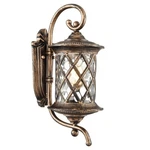 Retro Outside Wall Lights Water Glass Exterior Outdoor Mount .... Fixed Price $178.90.