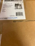 Kichler 59104BK Noward 8.75" 1-LIGHT Black Outdoor Wall Sconce (no Bulbs). Fixed Price $57.99.