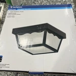 Westinghouse Lighting 66823 Black Exterior Hi-impact Polypropylene Porch. Fixed Price $40.00.
