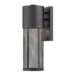 Hinkley 1 Light Aria Outdoor Small Wall Mount, Black - 2300BK. Fixed Price $209.00.