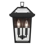 Kichler Regence Outdoor Wall Light, Small, Black/beveled - 59125BKT. Fixed Price $299.99.