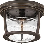 Signal Bay Collection 1-LIGHT Oil-rubbed Bronze Outdoor Flushmount. Fixed Price $235.00.