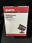 Satco Multi Purpose Spotlight. Alloy Steel Black- 77-394. Bulb Not Included.. Fixed Price $9.99.