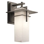 Kichler 49643 Bronze Caterham Collection 1-LIGHT 15" Outdoor Wall. Fixed Price $404.99.