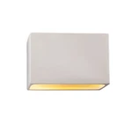 Justice Design Ambiance Led 12" Outdoor Sconce, Bisque CER-5655W-BIS. Fixed Price $206.40.