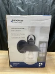 Progress Lighting Lakelynn 1-LIGHT 12 In. Textured Black Outdoor Wall Lantern. Fixed Price $43.99.