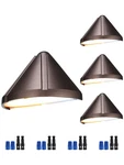4-PACK Led 5CCT Deck Step Lighting, 12-24V Low Voltage Landscape. Fixed Price $65.99.