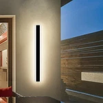 Modern 31.4INCH Outdoor Wall Light, 3000K Black Acrylic Exterior Lighting Fix.... Fixed Price $91.61.