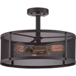Quoizel UST1716 Bronze Union Station 3-LIGHT 16"W Semi-flush Ceiling Fixture. Fixed Price $269.95.
