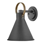 Hinkley Lighting Winnie Outdoor Small Wall Mount, Black 18870MB-LL. Fixed Price $219.00.