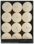 Lite 4520570 12 Pack 1.5" X 2" Classic Vanilla Votive Candles. Fixed Price $29.90.