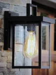 Lnc Matte Black Outdoor Wall 1-LIGHT Cage Modern Lantern. Fixed Price $28.45.