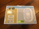 Hampton Bay White Outdoor Led Wall Lantern. Fixed Price $6.60.