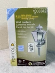 Portfolio Outdoor Motion Activated Wall Lantern Silver Finish Exterior Light New. Fixed Price $34.95.