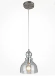 Westinghouse Mini Fiona Pendant Light Brushed Nikkel Seeded Glass 61007. Fixed Price $23.45.