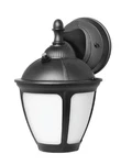 Afx DWSW300L30WGPC Dawson 9" Tall Led Outdoor Wall Sconce - Black. Fixed Price $79.00.