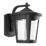 Progress Lighting East Haven Led Textured Black Clear Seeded Glass Lantern. Fixed Price $102.15.