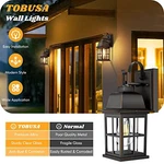 Tobusa 2 Pack Outdoor Wall Sconces 100% Aluminium Oil Rubbed Bronze Exterior. Fixed Price $72.86.