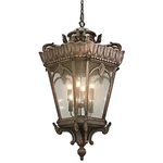 Kichler 9568 Londonderry Tournai 8-LIGHT Oversize Outdoor Pendant. Fixed Price $5614.99.