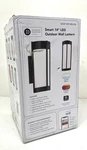 Designers Fountain Matte Black Outdoor Hardwired Porch Light Wall Sconce Smart. Fixed Price $69.99.