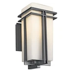 Kichler 49201 Tremillo Light 14" Tall Outdoor Wall Sconce - Black. Fixed Price $264.99.