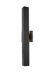 Elegant Lighting OD505W24 Troy 24" Tall Outdoor Wall Sconce - Black. Fixed Price $196.00.