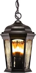 Euri Lighting EHL-130W-MD, Flickering Flame Hanging Lantern With Security.... Fixed Price $112.99.