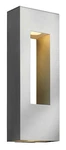 Hinkley Lighting 1649-LED Atlantis 24" Tall Outdoor Wall Sconce Silver. Fixed Price $738.08.