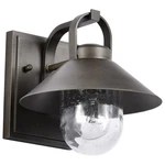 Nuvo 60-8530 1 Light Ridge 8" Tall Outdoor Bronze Wall Lantern Sconce. Fixed Price $103.99.