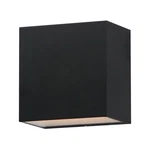 Black Led Outdoor Wall Sconce From The Blok Collection. Fixed Price $148.00.
