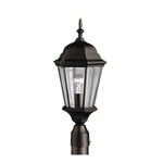 Kichler Madison 1 Outdoor Post Light, Black - 9956BK. Fixed Price $109.97.