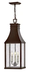 Blackened Copper Led Hanging Lantern From The Beacon Hill Collection. Fixed Price $539.00.