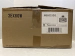 New/open Box*meridian 13" 2 Light Silver/gold Semi-flush Ceiling*model M60033SG. Fixed Price $105.00.