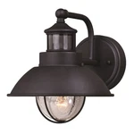 Vaxcel Harwich Dualux 8' Outdoor Wall Light, Textured Black - T0260. Fixed Price $179.99.