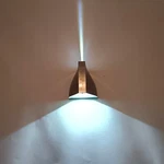 Wall Lights (2), Sconces, Mid Century Postmodern, Architectural Lighting, Slv. Fixed Price $360.00.