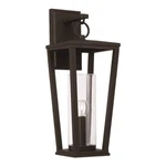 Capital Lighting Elliott Medium Outdoor Wall Lantern, Black - 948112BK. Fixed Price $204.00.