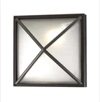 Plc Lighting Danza Bronze Dimmable Exterior Wall Ceiling Fixture Orig 238.00 Nib. Fixed Price $95.00.