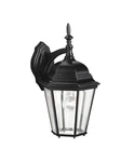 Kichler 9655BK Madison 1-LIGHT 17" Large Outdoor Wall Black Finish. Fixed Price $99.97.