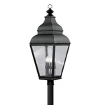 Livex Lighting Exeter Outdoor Post Head Black 2608-04. Fixed Price $1749.96.