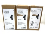 3PACK Home Decorators Albert 12.75 In. Black Outdoor Wall Lamp Dusk Dawn. Fixed Price $73.99.