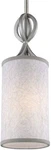 Feiss One P1345SL, Parchment Park Mini Cylinder Pendant, Light, 65 Total Watts. Fixed Price $34.99.