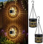 2 Pack Solar Fence Lights Outdoor, Metal Powered Wall Deck Step Sun. Fixed Price $28.15.